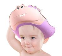 Baby Shower Cap - Shampoo Bath Bathing Hat,Baby Cartoon Shower Cap Shield, Soft Adjustable Visor Bathing Hat With Eye And Ear Protection