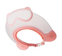 Baby Shower Cap Shield, Baby Bath Hat, Adjustable Bathing Accessory, 9.06x9.06x2.76 Inches Soft Comfortable Design, Shampoo Hair Washing Protection for Babies, Kids, Girls, Boys