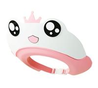 Baby Shower Cap Shield - Kids Hair Washing Shield, Anti-Slip Wash Hair Shield, Kid Bath Shampoo Shield Visor, Bathing Protection Eye Ear Shampoo Caps, Bath Head Cap for Toddler Baby Kids Children
