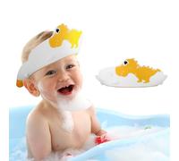 Baby Shower Cap Shield, Shower Cap for Kids, Kids Shampoo Shower Bath Cap Adjustable Hair Washing Shampoo Shield Baby Visor for Eyes and Ears Protector