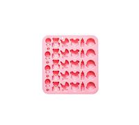 Baby Shower Chocolate Mold, Baby Onesie Silicone Mold Bite Size Silicone Chocolate Candy Molds Gummy Mould for Baby Shower Party Cake Decoration Cupcake Topper