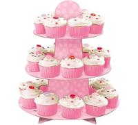 Baby Shower Gender Reveal Celebration party Supplies Kids party Favours Nursery Decor (Cupcake Holder Pink)