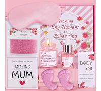 Baby Shower Gifts, Mum To Be Gifts, New Mum Pamper Kit, Relaxation New Mum Care Package Pregnant Gifts For Mum Expecting, Mum To Be Hamper New Mum Presents For Her, 100% Natural Organic Vegan