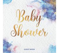 Baby Shower Guest Book: Baby Predictions, Advice, And Sign-in + Gift Tracker & Keepsake Pages | Gift Idea For Soon To Be Parents | 8.5'' x 8.5'' | Matte Cover (Guestbooks)