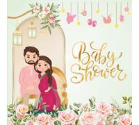 Baby Shower Guest Book - Baby Shower Keepsake Registry & Sign-In Book for Guests, Messages, and Wishes