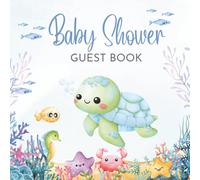 Baby Shower Guest Book: Ocean Under Water Themed Full Color Keepsake Book for Guest to Fill in