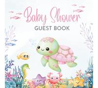 Baby Shower Guest Book: Ocean Under Water Themed Full Color Keepsake Book for Guest to Fill in