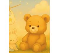 Baby Shower Guest Book - Teddy Bear & Bunny Keepsake: A guided memory journal for guests to share wishes, stories, and heartfelt parenting advice.