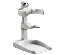 Baby Shower Holder | Infant Standing Bath Stand, Adjustable Height Foldable with Non-Slip Base for Bath and Travel from 0 to 36 Months