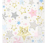 Unique 72412 Baby Shower Little Star Luncheon Napkins | 16 Pcs
