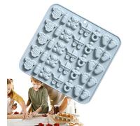 Baby Shower Mold for Chocolate | Non-Stick Cake Decorating Modeling Tools - Soft Toddler Footprints Gummy Maker for Birthdays, Holidays, Christmas