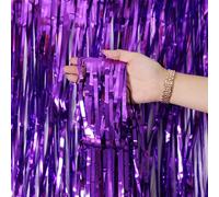 Baby Shower Party Photography Backdrop Tassels Curtain for Party Decorations Foil Fringe Curtain Themed Birthday Decors
