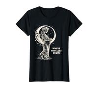 Baby Shower Pregnant Skeleton Miracles Begin T-Shirt