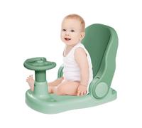 Baby Shower Seat - Foldable Design with Suction Cup - Toddler Shower Seat - Bath Stool Chair - Sit-Lie Support for Bathroom Use.