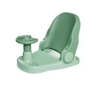 Baby Shower Seat - Portable Bath Seat for Toddlers | Lightweight Inflatable Baby Shower Seat, Soft and Supportive Bath Pillow, Adjustable Safety Belts, Quick Drying, Perfect for Baby Showers