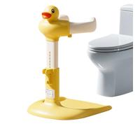 Baby Shower Standing Support - Baby Standing Support for Shower,Anti-Slip Adjustable Height Bath Stand for 6-24 Months Toddler Home Bathroom