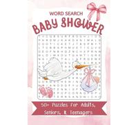 Baby Shower Word Search Puzzle Book: Word Searches with Easy to Read Print about Baby Shower, Family, Emotions and More | 6x9 inches, 110 pages | 50+ ... Gift for Vacations, Holidays and Free Times