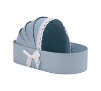 Baby Showers Empty Hamper Basket Cradle Gift Box Cardboard Flower Basket Floral Arrangement For Baby Showers Wedding Postpartum Gift