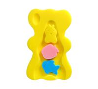 Baby Showers Mat Rubbing Back Cushion Mat Shower Bed Cushion Newborns Thickened Sponge Pad Safe and Secure