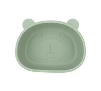 Baby Silicone Plates Fork Spoon 3 Pack Safe Complete Bowl Plate Infant Plates with Suction Cup for Home for Kids (Bowl Plate Silicone Fork Spoon)