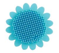 Baby Silicone Washer, Soft BPA Free Silicone Baby Bath Brush Bathing Massage Hair Body Scrubber Sponge for Infant Toddlers(Blue)
