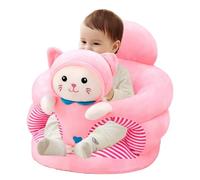 Baby Sit Up Chair, Cute Cartoon Kitten Infant Sit Up Chair Plush Baby Sitting Support Sofa for Bedroom, Living Room, Nursery, Apartment, Decoración del jardín