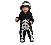 Baby SKELETON Halloween Fancy Dress Costume Spooky Scary Age 6 Months -3 Years