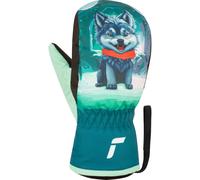 Baby ski mittens Reusch Scottie Turquoise 1/2 ans