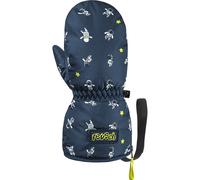 Reusch Winter Mittens Babies & Children | Warm, Soft & Windproof | Extra breathable, zip for easy putting on, children's gloves for everyday and outdoor use, 1-6 years, sleepover middle