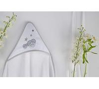 Baby Skin | Baby Bath Cape | Bath Shower Cape | Baby Bath Cape | Winter Bath Cape | Soft Bath Cape | Hygienic Bath Cape | Grey | Size 100 x 100 cm