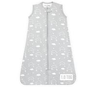 Baby Sleep Sack 1.0 TOG, Organic Cotton Baby Wearable Blanket with Two-Way Zipper, Swaddle Transition Baby Sleeping Bag, All-Season Sleep Sack for Newborn Infant Toddler Boy Girl, 24-48 Months, 1-Pack