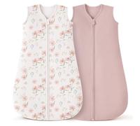 Baby Sleeping Bag 100% Cotton 0.5 Tog Baby Sleep Bag for Infants 0-8 month
