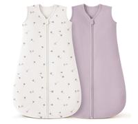 Baby Sleeping Bag 100% Cotton 0.5 Tog Baby Sleep Bag for Infants 0-8 month