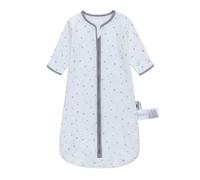 Baby Sleeping Bag 100% Cotton 0.5 TOG Long Sleeves Wearable Blanket Various Sizes Sleeping Sack for Newborn Boys Girls Infant Toddlers Baby 0-6 Months - White Star