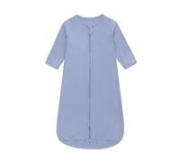 Baby Sleeping Bag 100% Cotton 0.5 TOG Long Sleeves Wearable Blanket Various Sizes Sleeping Sack for Newborn Boys Girls Infant Toddlers Baby 6-12 Months - Blue