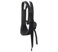 Baby Sling Carrier, Baby Sling Soft Cozy Carrier with Reflective Strip & Adjustable Padded Shoulder Strap Anti-Slip Toddler, Black