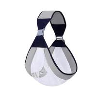 Baby Sling for Children, Baby Side Carrier with Shoulder Strap, 3D Mesh Carry Bag, Baby, Labour-Saving Adjustable Baby Carrier, for Baby Carrier, Toddlers up to 20 kg, Grey, 1 Piece