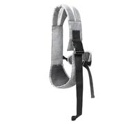 Baby Sling Soft Cozy Baby Carrier with Reflective Strip & Adjustable Padded Shoulder Strap Anti-Slip Toddler Carrier, Grey