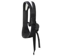 Baby Sling Soft Cozy Baby Carrier with Reflective Strip & Adjustable Padded Shoulder Strap Anti-Slip Toddler Carrier, Black