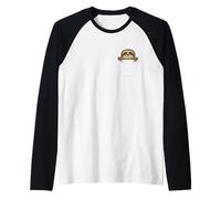 Baby Sloth In My Pocket - Chillin Spirit Animal Love Costume Raglan Baseball Tee