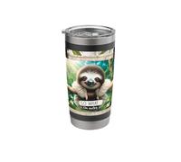 Baby Sloth So What I'm Cuter Stainless Steel Insulated Tumbler