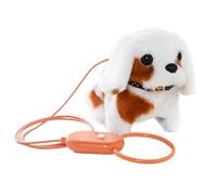 Baby Smart Electronic Toy Dog Running And Barking Interactive Soft Toy Dog Children Interactive Toys Simulation With For Running And Barking Chicken Little (Brown, One Size)