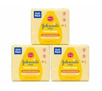 Baby Soap Bar for Sensitive Skin - Gentle Moisturising Baby Bath Soap for Newborns and Infants - Mild Daily Cleansing Bar - Pack of 6 Bar Soap (3 x 2 Duo Packs)