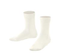 FALKE Unisex Kids Family K So Sustainable Cotton Plain 1 Pair Socks, White Off-White 2040, 6-8.5