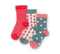 Baby socks Kite Queen of Heart (x3) Multicolore 23/25,5