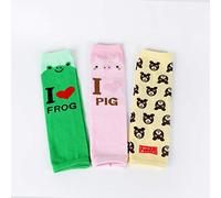 Baby Socks Knee Pads Children Spring and Autumn Cotton Over The Knee Anti-Fall Toddler high Tube Cartoon Long Sleeve Leggings Socks (02)