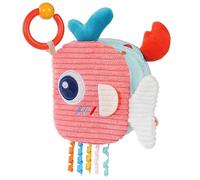 Baby Soft book, Cloth Quiet Whale Tails Sensory Safe Nontoxic Early Learning First Books (Whale)