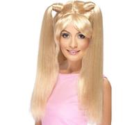 Baby Spice Wig Girl Power Ladies Fancy Dress Costume Accessory Spice Girls