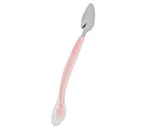 Baby Weaning Spoons Double Head Baby Feeding Spoons Baby Food Spoon Portable Scraping Mud Dessert Spoons for Babies Easy to Clean Anti Corrosion Double Headed for Home