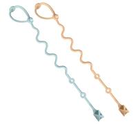 Baby Spoons Self Feeding 6 Months Silicone Strap Toddler Utensils Fixer Highchair Accessories-Gelinor Feeding Aid for Keep Baby Utensils Close at Hand and Off The Ground-No Spoon